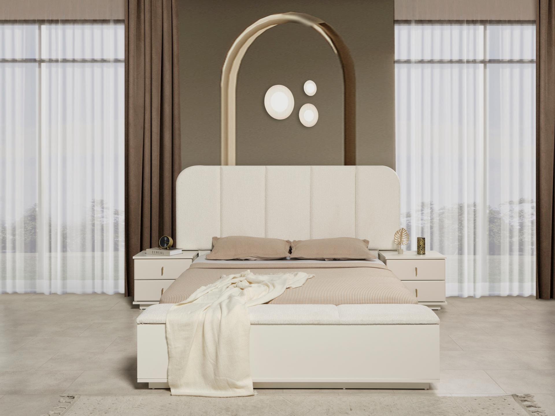 Masalcı Yatak Odası(Karyola)