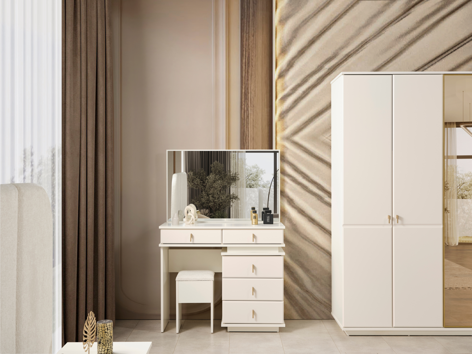 Masalcı Yatak Odası(Şifonyer)