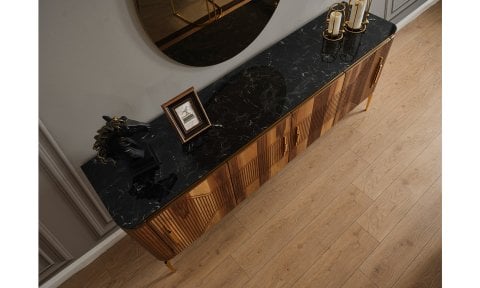 Elit Zen Konsol (Ceviz-Siyah)