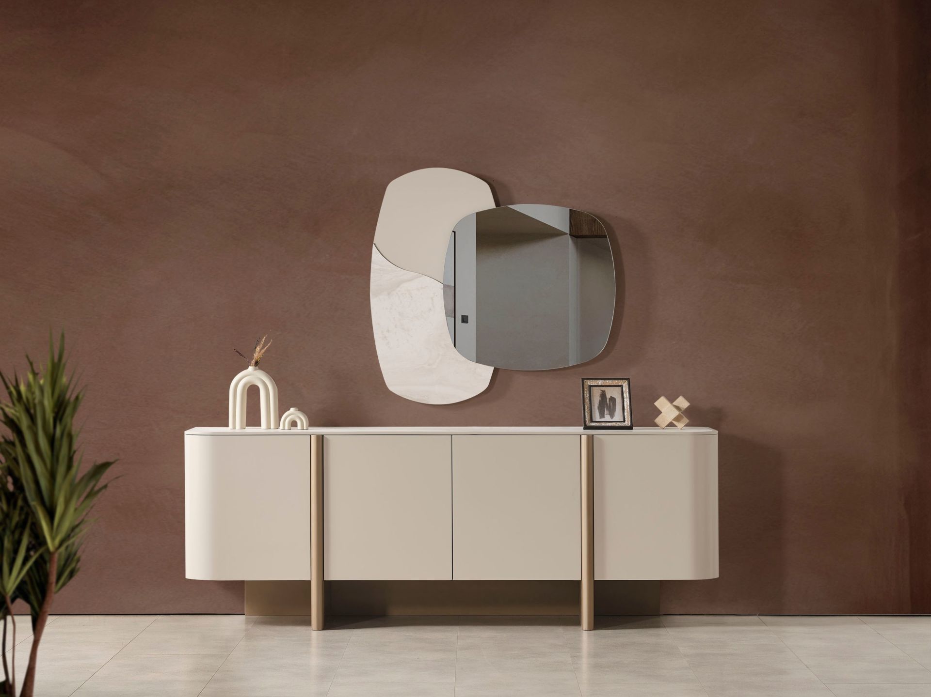 Ahuse (bronz) Yemek Odası (konsol )