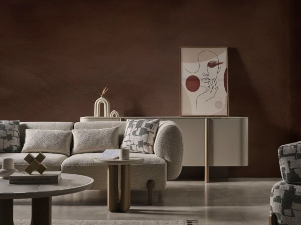 Ahuse (bronz) Koltuk Takımı (3+1)