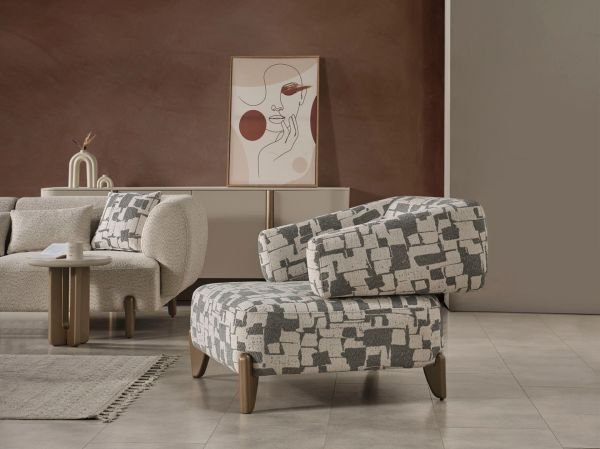 Ahuse (bronz) Koltuk Takımı (3+1)