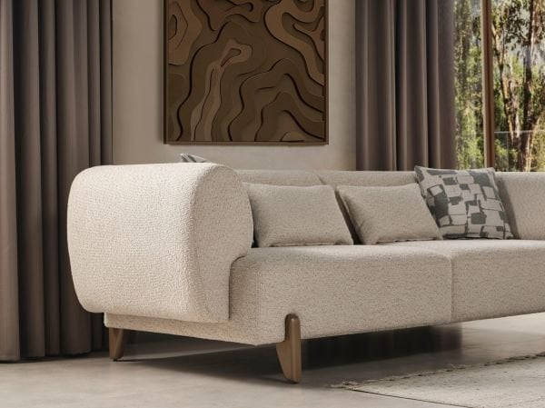 Ahuse (bronz) Koltuk Takımı (3+1)