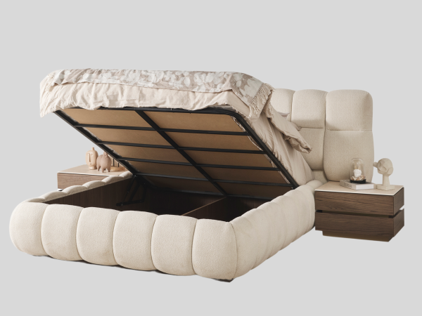 Monna Yatak Odası(Bazalı Karyola)