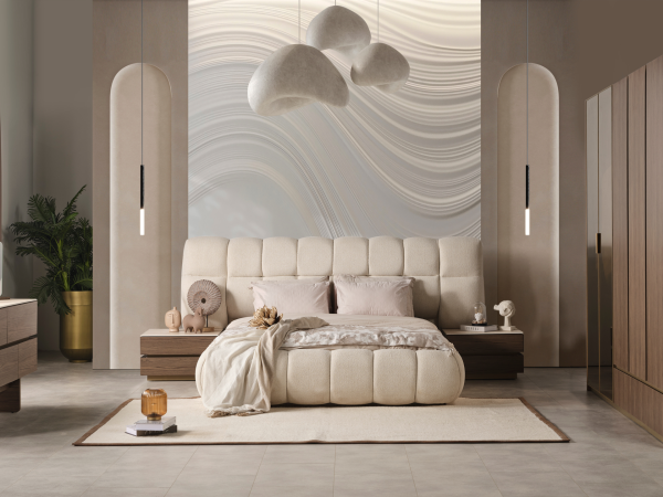 Monna Yatak Odası(Bazalı Karyola)