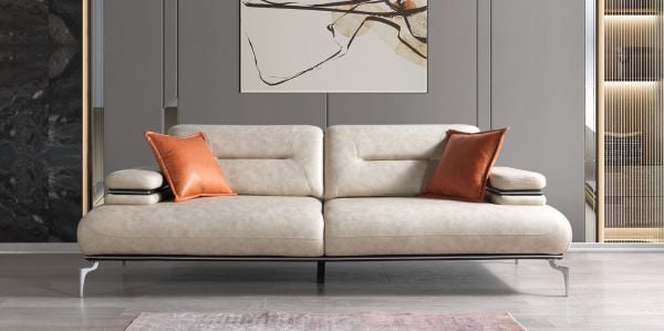 Lizbon Koltuk Takımı(Krom Dekorlu)