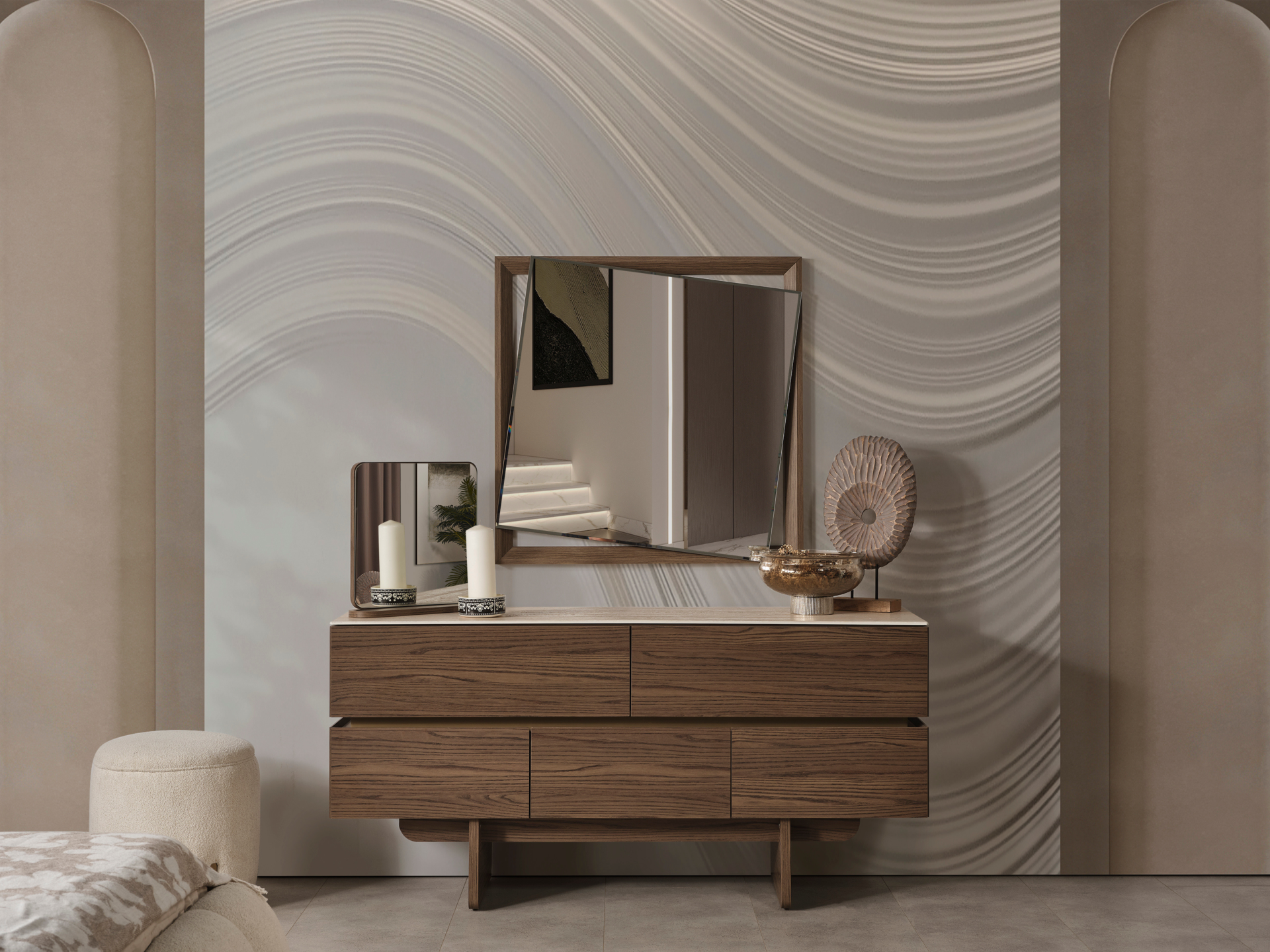 Monna Yatak Odası(Şifonyer)