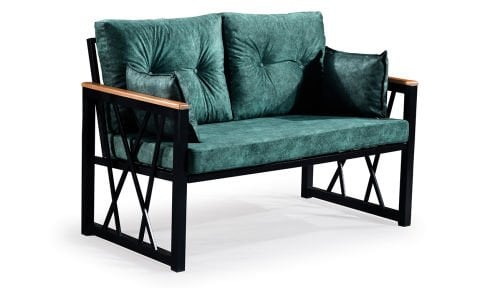 Açelya Yeşil 2+1+1+Masa Bahçe Mobilyası  (Salon, Balkon, Cafe Ofis) 2+1+1 +Masa