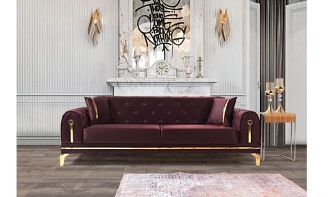 Melis Modern Koltuk Takımı (3+3+1+1)