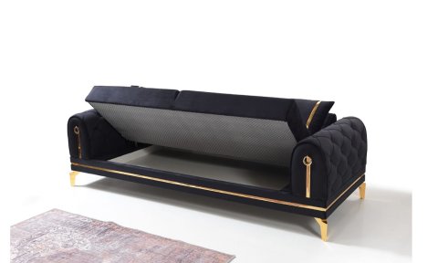 Melis Modern Üçlü Koltuk