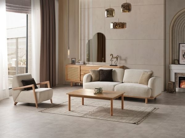 Bohemje Koltuk Takımı )üçlü)