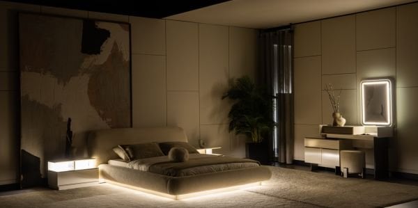 Latte Yatak Odası Takımı(Köşe Dolaplı)