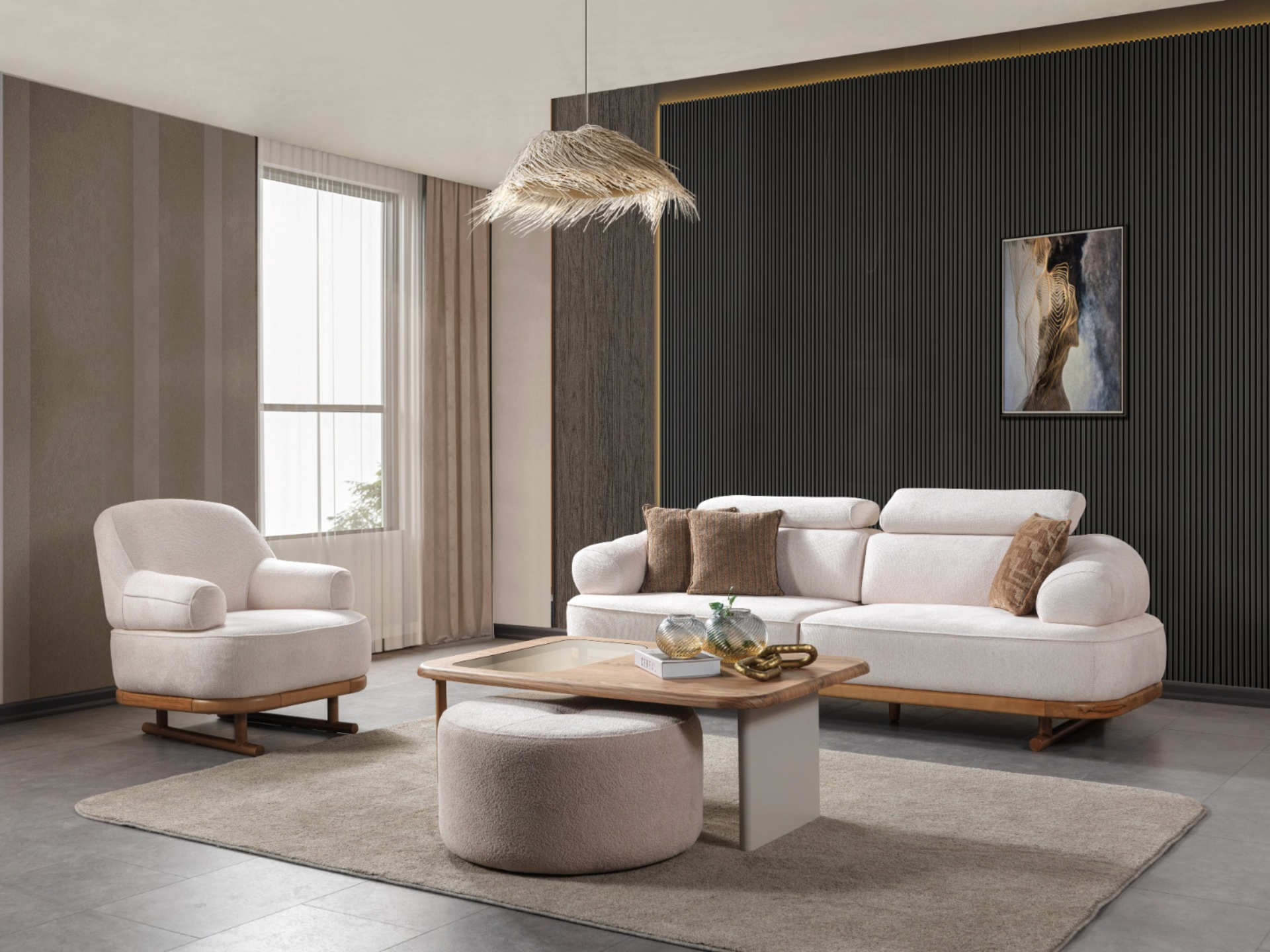 Lofus Koltuk Takımı(3+1)