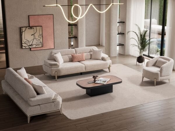 Relax Koltuk Takımı (3+3+1+1)