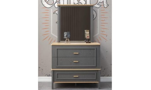 Best Genç Odası Aynalı Şifonyer