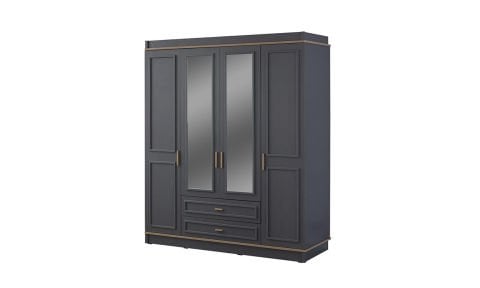 Best Genç Odası 4 Kapılı Dolap