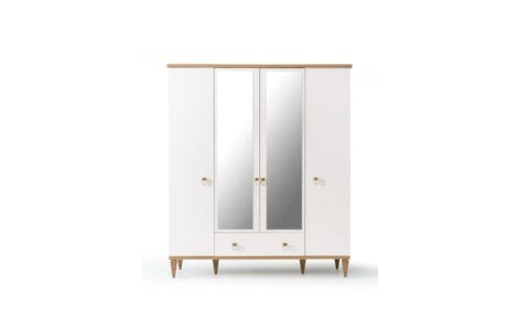 Kanyon Genç Odası 4 Kapaklı Dolap