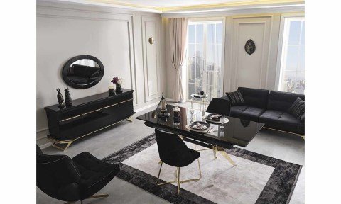 Masarati Gold Yemek Odası Takımı