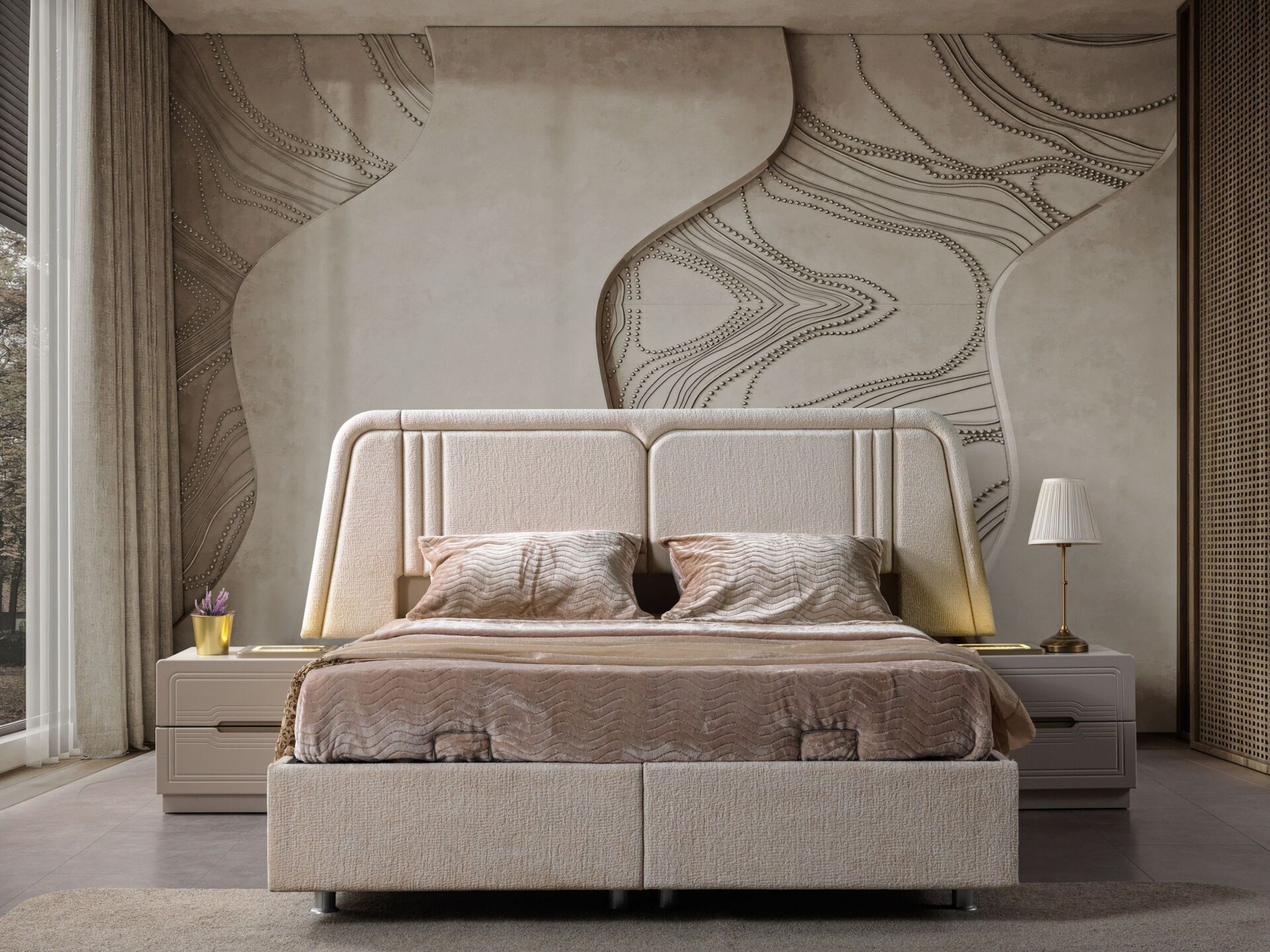 Angel Yatak Odası (Komodin)