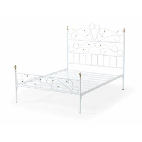 Begonya Metal Ferforje Çift Kişilik Karyola 150x200 cm