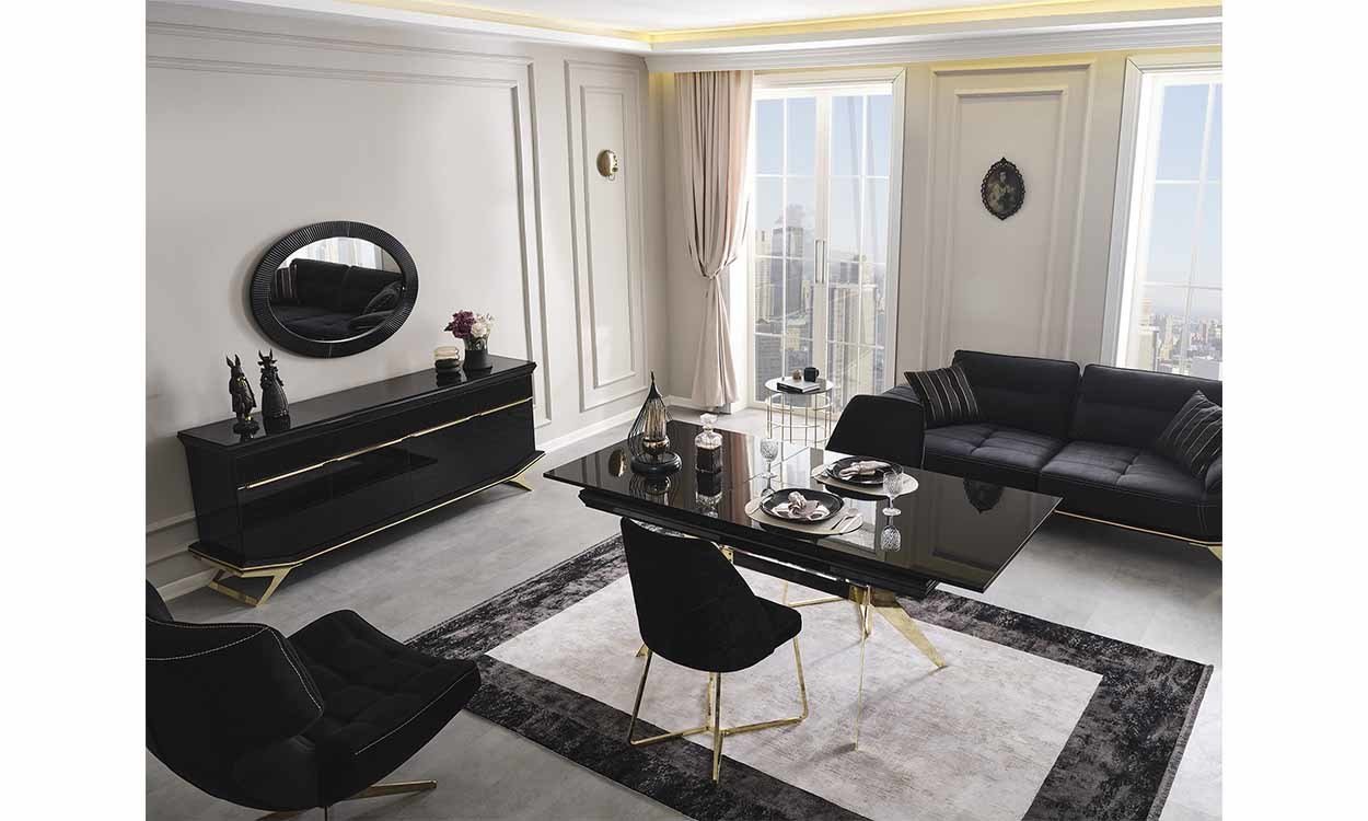 Masarati Gold Yemek Masası