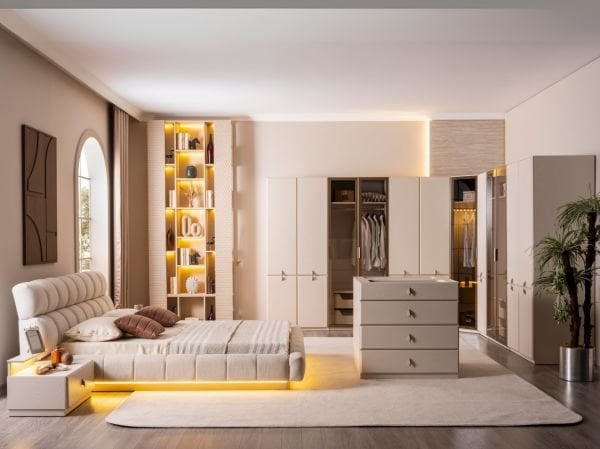 Viral Yatak Odası Takımı (Köşe Dolaplı)