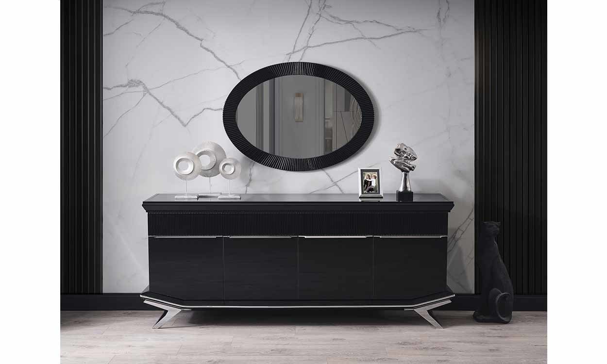 Masarati Gümüş Yemek Odası Konsol