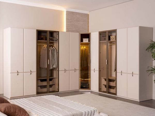 Viral Yatak Odası ( Köşe Dolap )