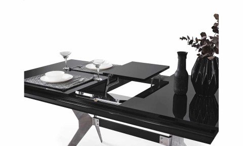 Masarati Gümüş Yemek Masası ve 6 Sandalye