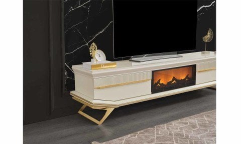 Angel Şömineli Tv Sehpası