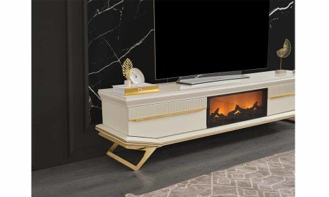 Angel Şömineli Tv Sehpası