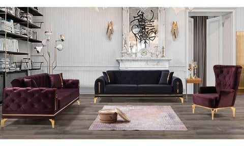 Melis Modern Koltuk Takımı (3+3+1)