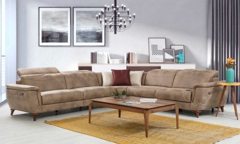 Armani Köşe Koltuk Takımı (Ses Sistemli)