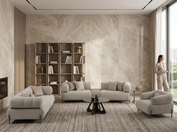 Evam Koltuk Takımı ( üçlü )