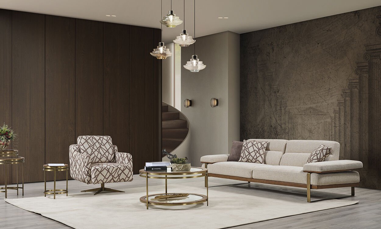 Lavina Modern Koltuk Takımı (3+1)