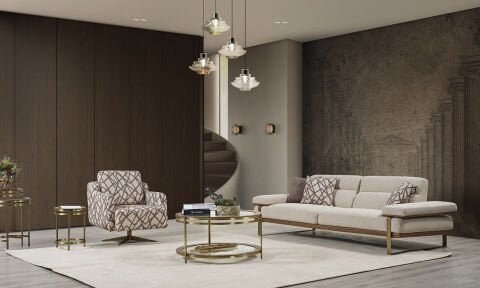 Lavina Modern Koltuk Takımı (3+1)