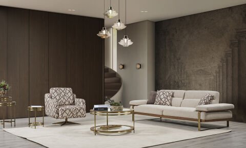 Lavina Modern Koltuk Takımı (3+1)
