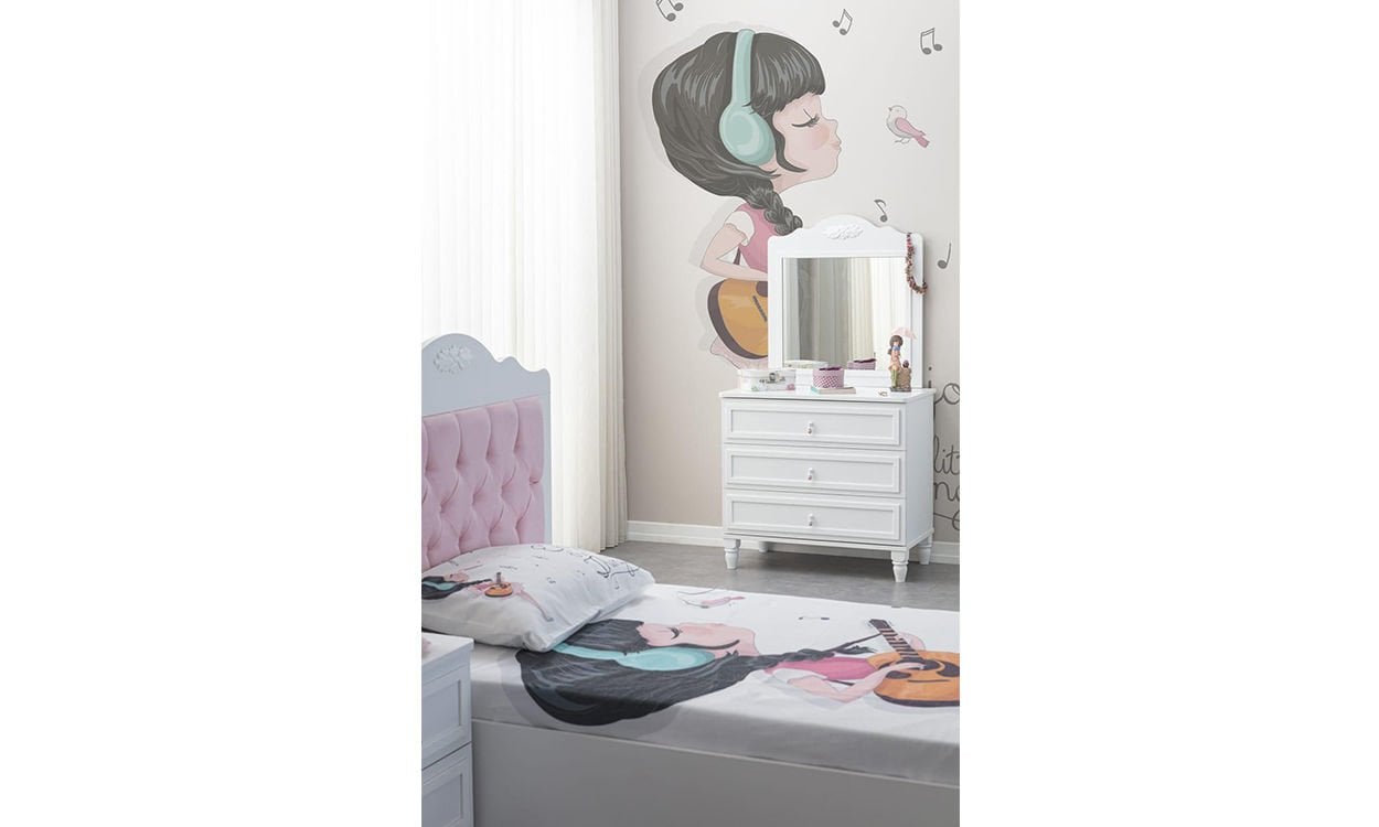 Royal Genç Odası Aynalı Şifonyer