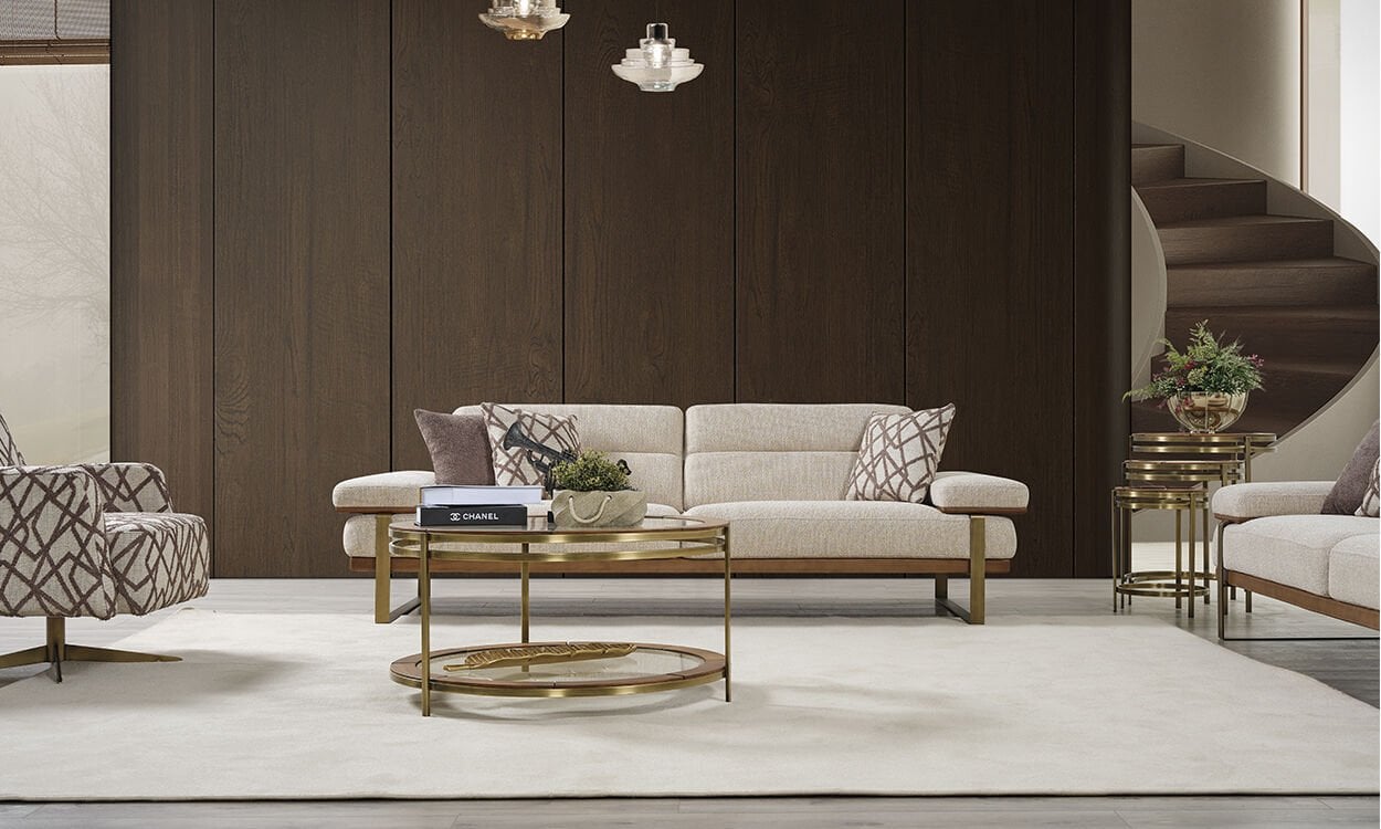 Lavina Modern Üçlü Koltuk