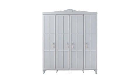 Royal Genç Odası 4 Kapılı Dolap