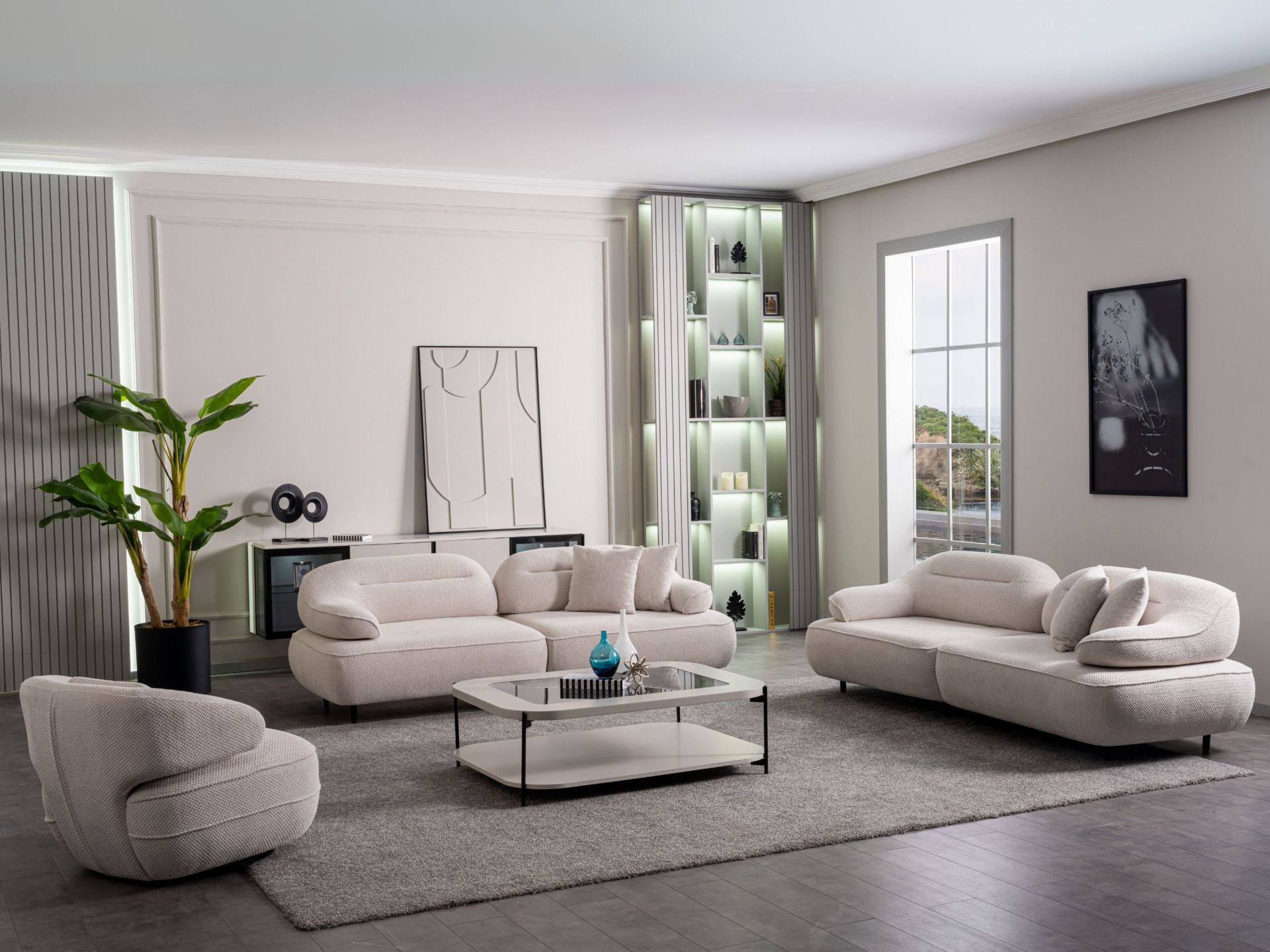 Pragma Koltuk Takımı ( 3+3+1)