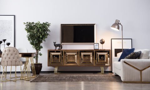 Pugon Yemek Odası Takımı (Ceviz)