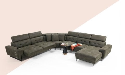 Lora U Köşe Koltuk Takımı