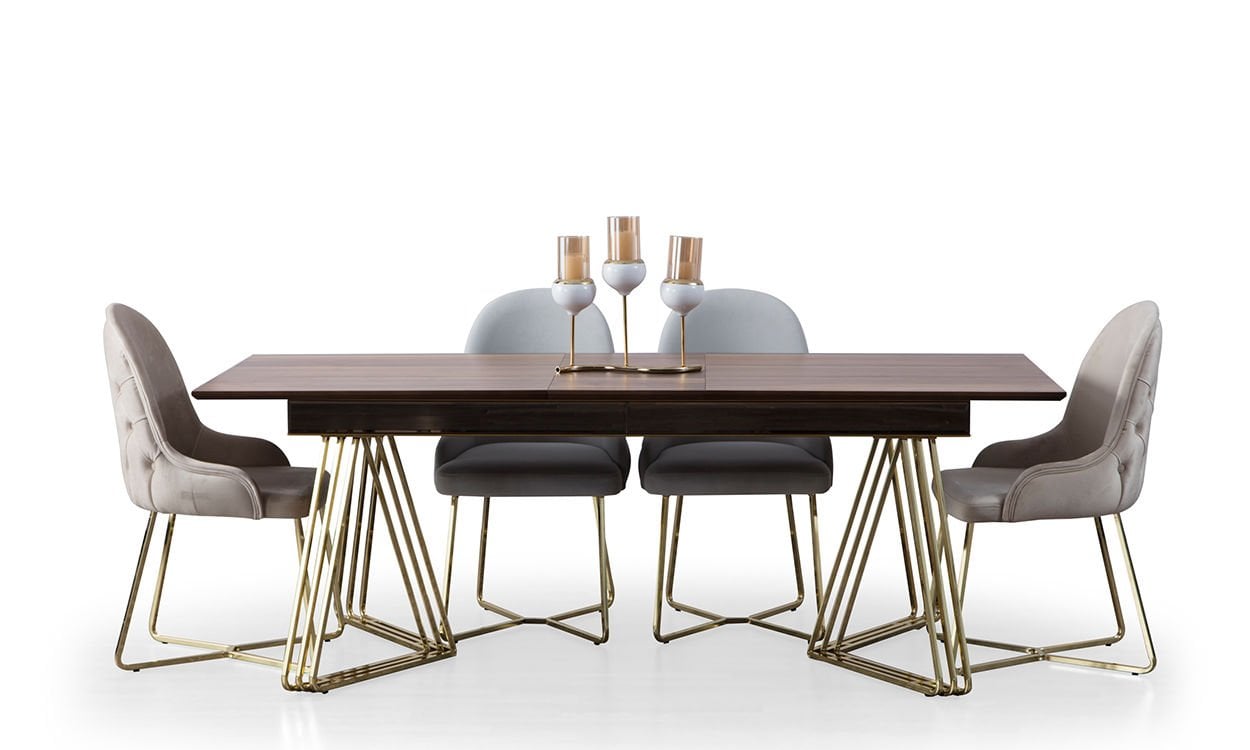 Pugon Yemek Masası (Ceviz)