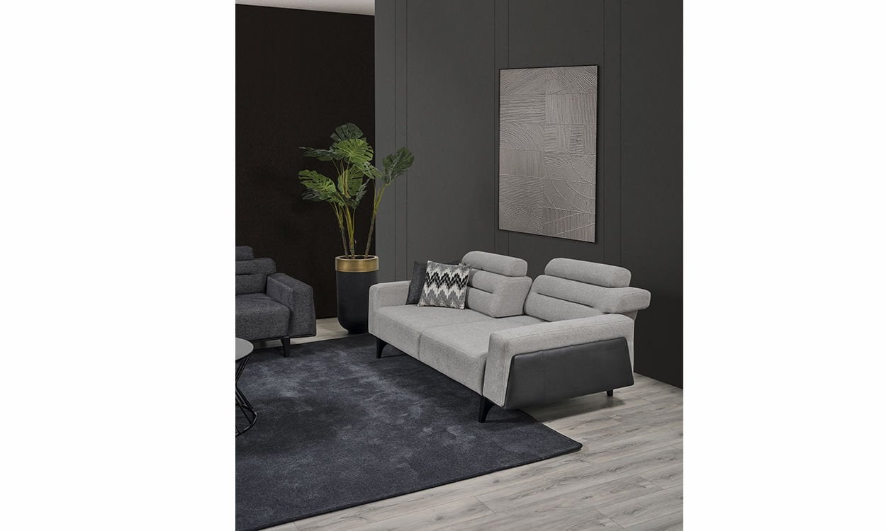 Oslo Modern Üçlü Koltuk