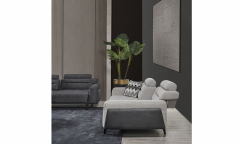 Oslo Modern Üçlü Koltuk