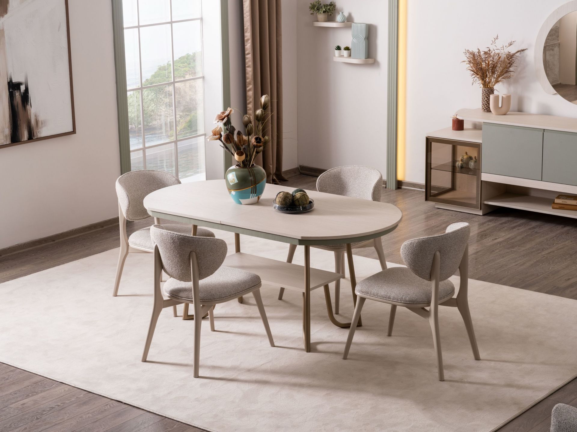 Charisma Yemek Odası ( masa+6sandalye)