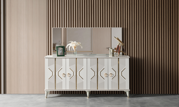 Kristal Yemek Odası Takımı