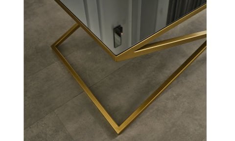 Venessa Gold Füme Ayna Orta Sehpa