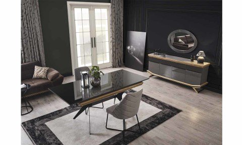 Grand Yemek Masası ve 6 Sandalye